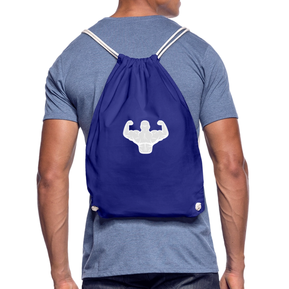 Drawstring Bag - royal blue