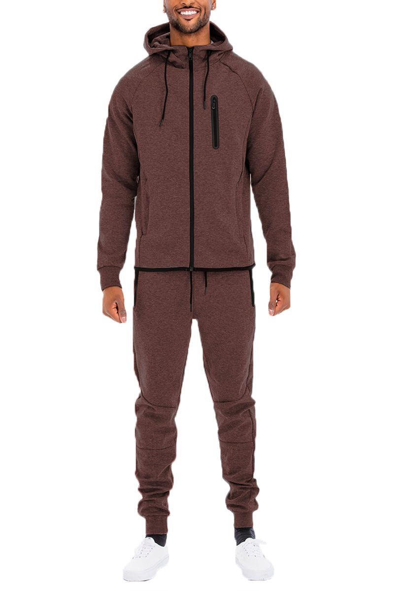 Dynamic Solid Sweat Set-19