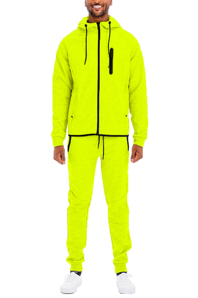 Dynamic Solid Sweat Set-11