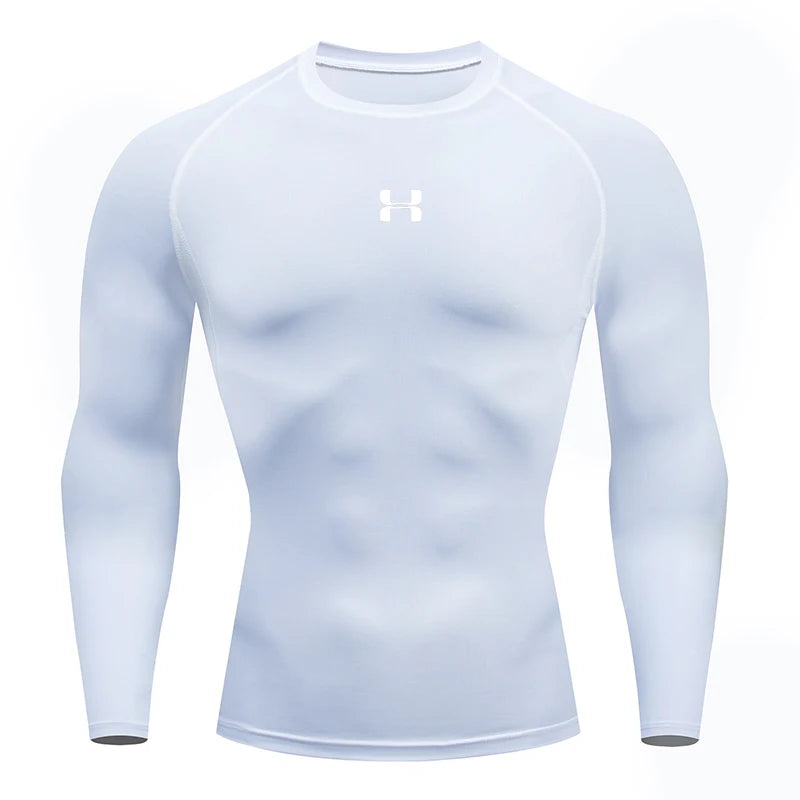 Men's Long Sleeve Sports Top – Compression and Optimal Support