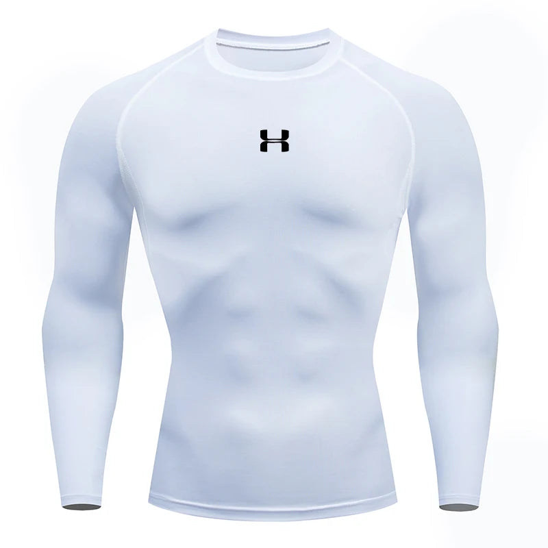 Men's Long Sleeve Sports Top – Compression and Optimal Support