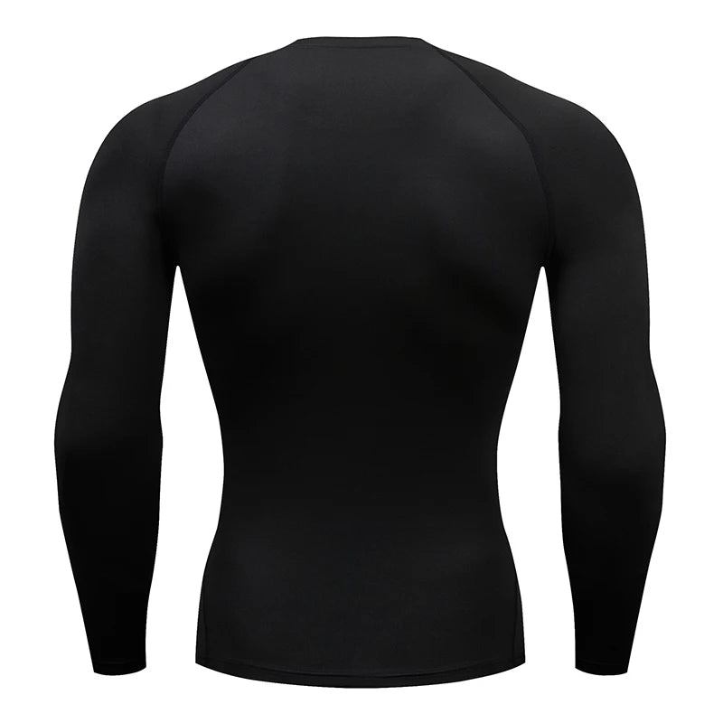 Men's Long Sleeve Sports Top – Compression and Optimal Support