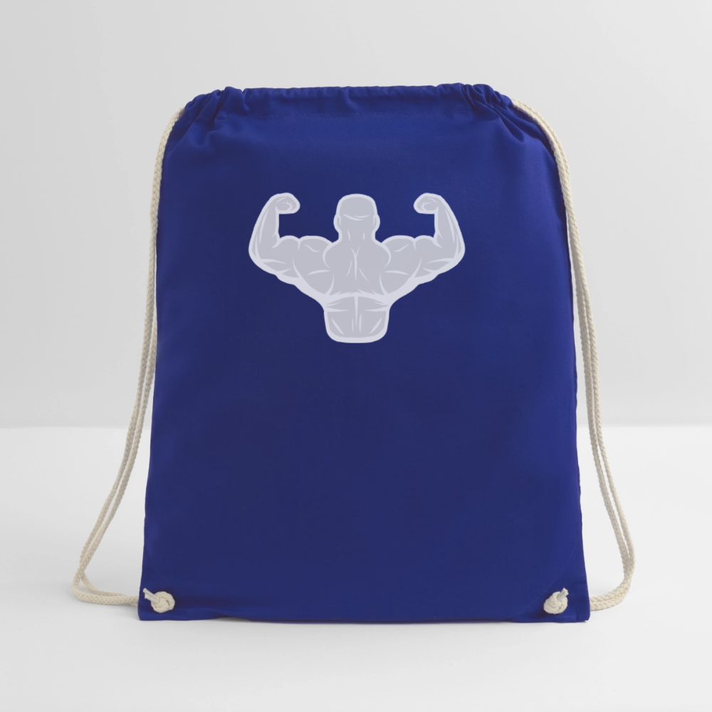 Drawstring Bag - royal blue