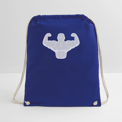 Drawstring Bag - royal blue