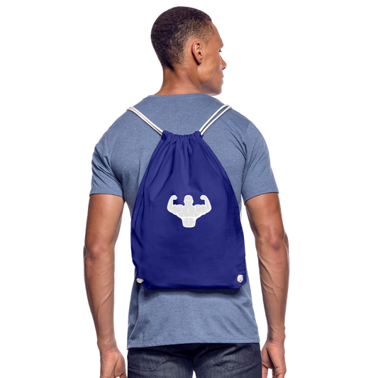 Drawstring Bag - royal blue