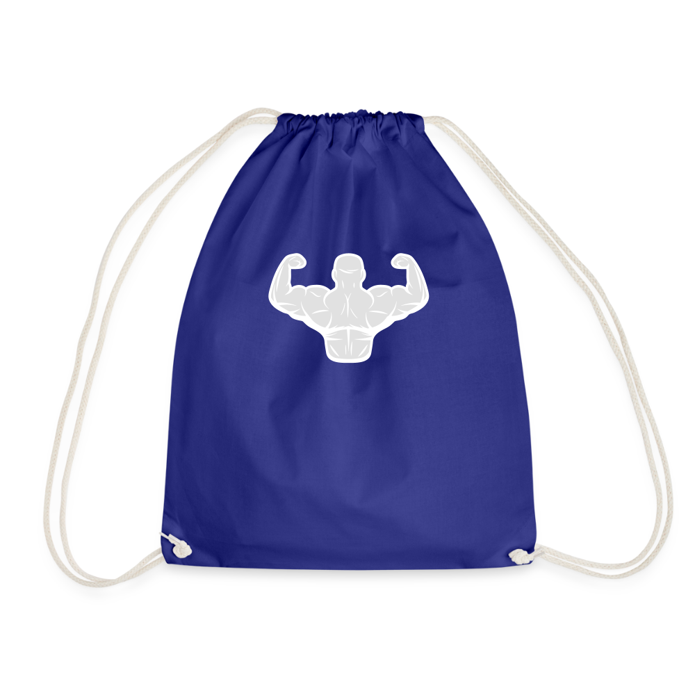 Drawstring Bag - royal blue