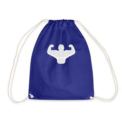 Drawstring Bag - royal blue