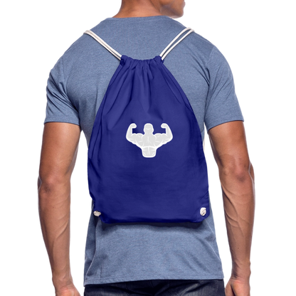 Drawstring Bag - royal blue