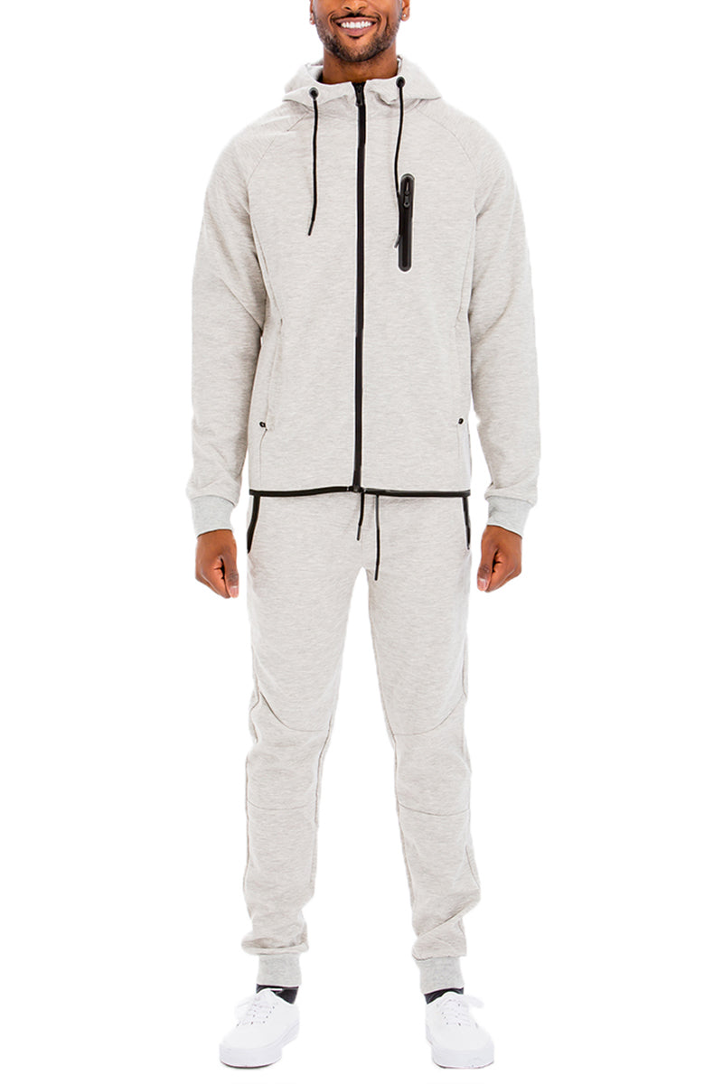 Dynamic Solid Sweat Set-6