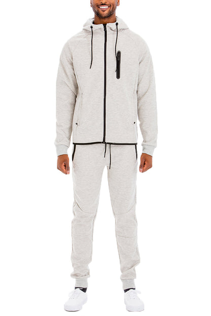 Dynamic Solid Sweat Set-6
