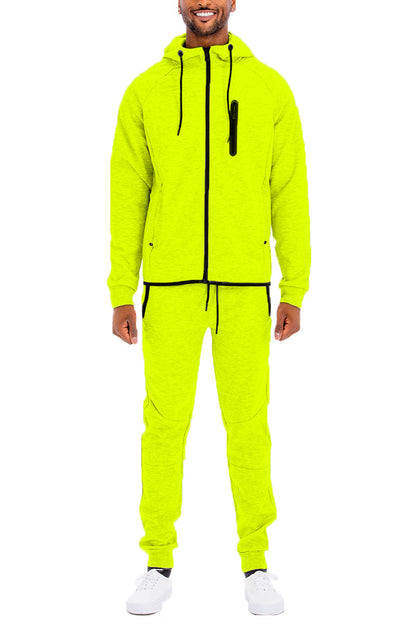 Dynamic Solid Sweat Set-11