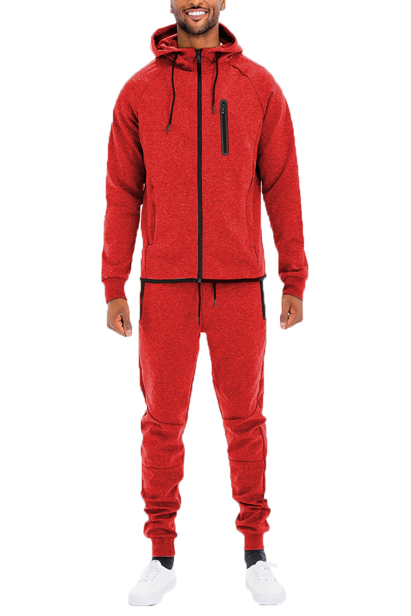 Dynamic Solid Sweat Set-8