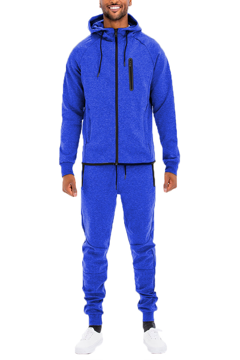 Dynamic Solid Sweat Set-15