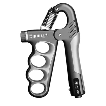 Adjustable Resistance Gripper with Counter – 5 to 100 KG – Hand and Forearm Strengthening