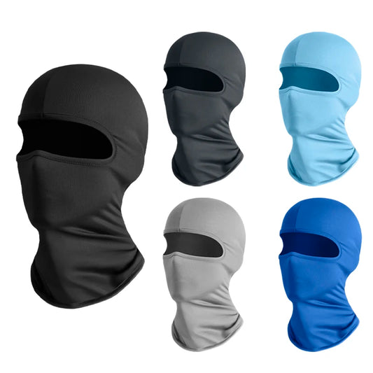 Summer Breathable Balaclava - Sun Protection, Ice Silk, Unisex, Motorcycle/Bicycle/Fishing 