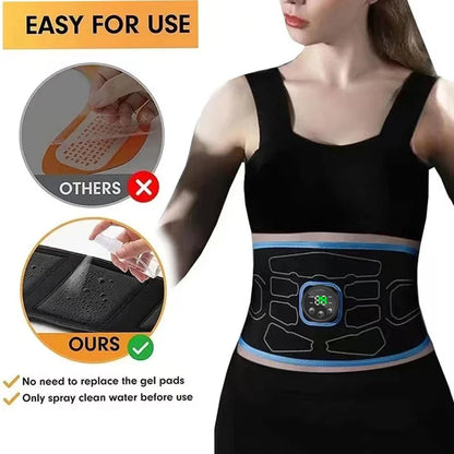 SPEAE Wireless EMS Abdominal Toning Belt – Muscle Stimulator &amp; Slimming 