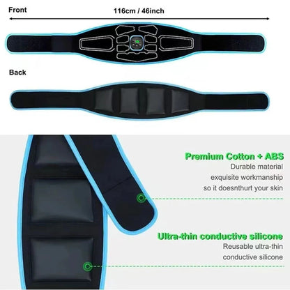 SPEAE Wireless EMS Abdominal Toning Belt – Muscle Stimulator &amp; Slimming 