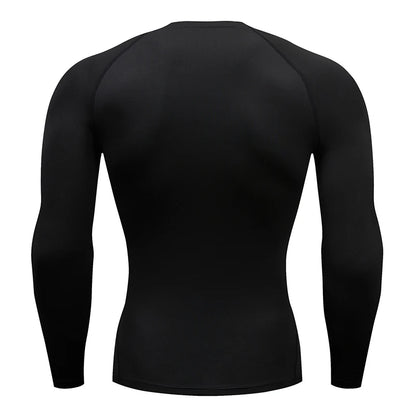 Men's Long Sleeve Sports Top – Compression and Optimal Support 